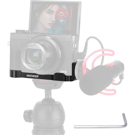 metal bracket hand grip|Metal Bracket Hand Grip for Canon G7 X Mark II/III.